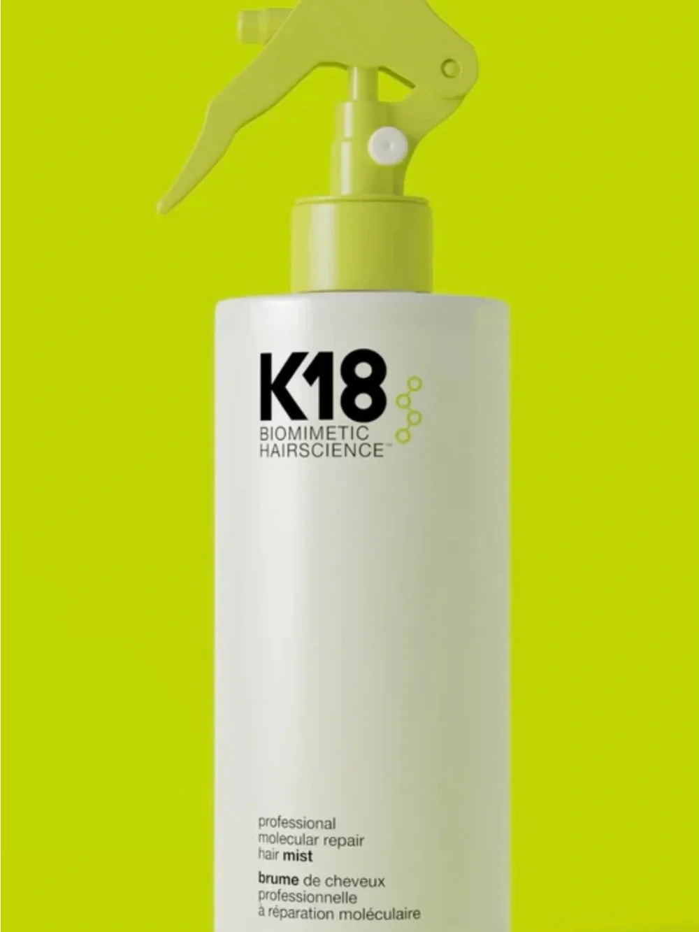 K18 Professional Leave-In Molecular Repair Hair Mist - 300 ml.